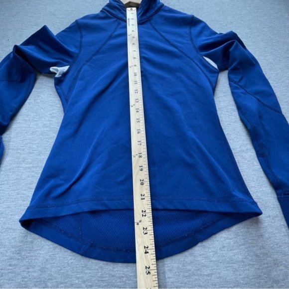 Lululemon Athletica Womens Blue Pullover Jacket Size 6 Half Zip - Picture 12 of 13